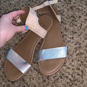 High top sandals